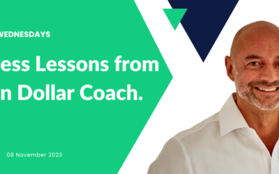 3 Priceless Lessons from a Trillion Dollar Coach.