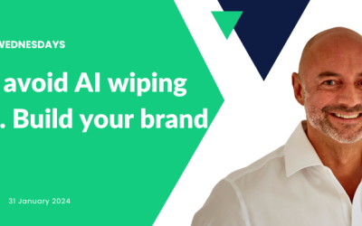How to avoid AI wiping you out. Build your brand